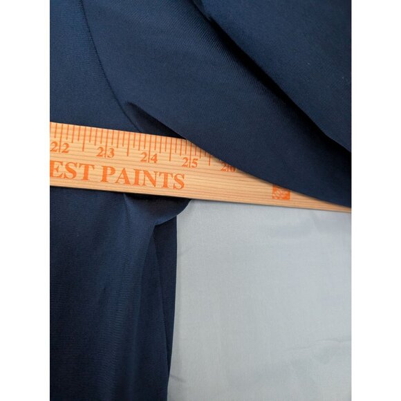 Adidas 3 Stripes Essentials Tricot Navy Blue White Track Jacket Mens Size XXL - Picture 6 of 7